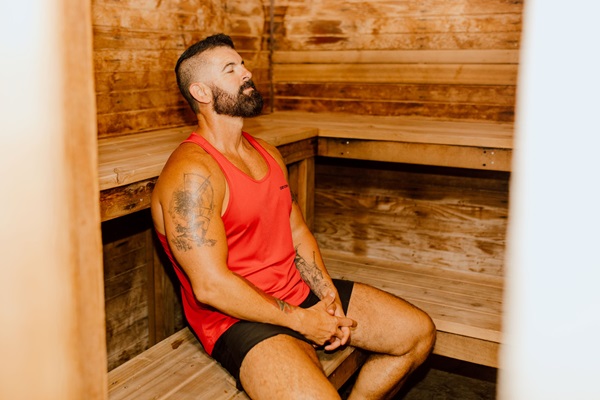 Laz in Sauna